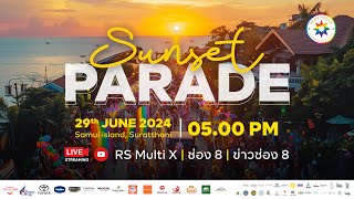 🔴LIVE NOW  SUNSET PRIDE PARADE  PRIDE NATION SAMUI 2024 [upl. by Ahsim]