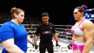 Oxana Gagloeva Russia vs Gabi Garcia Brazil  MMA fight HD [upl. by Falzetta]