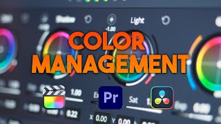 Adobe Premiere vs Final Cut Pro vs DaVinci Resolve Color Management Showdown [upl. by Lian]