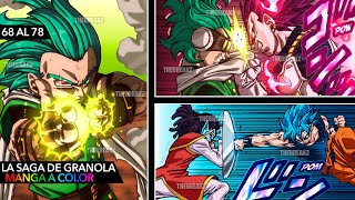 Dragon Ball Super LA SAGA DE GRANOLA Manga a Color  11 Capítulos RESUMEN EN 1 VIDEO [upl. by Gemini]