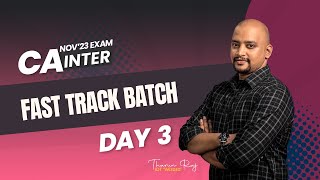 CA INTER GST  FAST TRACK BATCH  DAY 3 [upl. by Eneres]