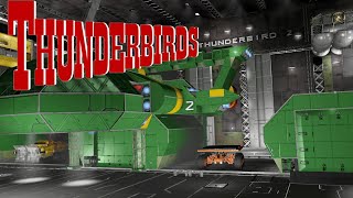 Space Engineers Thunderbird 2 Launch Sequence [upl. by Millur]