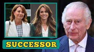 SUCCESSOR🛑 King Charles handover all Kates Royal Duties To Mom Carole amid her Surgery Recovery [upl. by Belldas703]