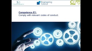 Chartered Engineer Competence E1 [upl. by Saimon]