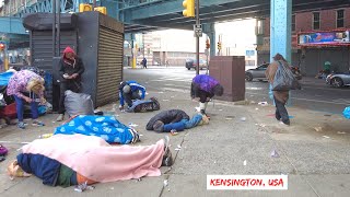 America Kensington Ave Streets of Philadelphia  Not Good 🥲 [upl. by Besse]