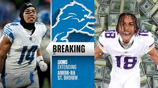 AmonRa St Brown Gets PAID Huge News for Justin Jefferson 💰💰💰 [upl. by Whiney]