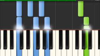 Twinkle Twinkle Little Star With Melody and inverted Block Chords For Piano [upl. by Paola821]