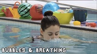 Step 3 Bubbles amp Breathing While Swimming  Learn How to Swim with AquaMobile [upl. by Leroj566]