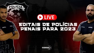 POLÍCIA PENAIS 2023  A MAPA DA APROVAÇÃO live Prof Kelsen e Prof Borges [upl. by Messab282]