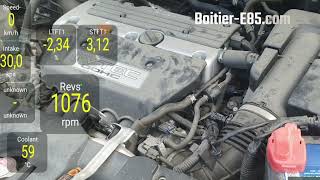 Installation boitier éthanol sur Honda 20L iVTEC [upl. by Meehahs953]