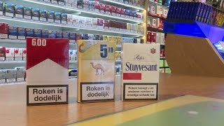 De Rooi Pannen kreeg al twee boetes voor de verkoop van sigaretten in het winkelcentrum [upl. by Yartnod]