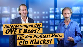 Anforderungen der OVE E 8101 Für den Profitest Mxtra ein Klacks [upl. by Jamima568]