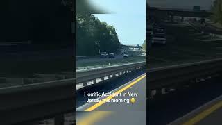 Impaired driver causes horrific crash cars crash newjersey driving supercar automobile [upl. by Dwane]