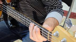 Le Vibrazioni  Cambia  BASS COVER [upl. by Kimmi]