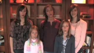 White Christmas  Tiffany Alvord and the Gardiner Sisters mashup [upl. by Tenney714]