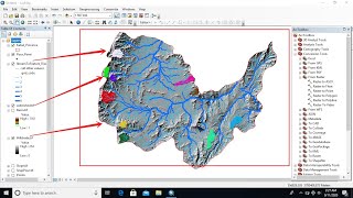 Hydrological modeling in ArcGIS  ArcMap [upl. by Neliak]