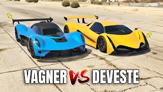 GTA 5 ONLINE  DEVESTE VS VAGNER WHICH IS FASTEST [upl. by Helm]