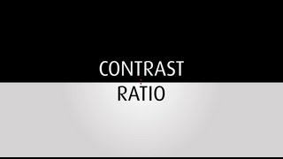 Contrast ratio explained [upl. by Opaline]