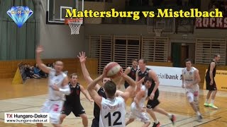 12 11 2016  Basketball Rocks Mattersburg vs Mustags Mistelbach  CCMTVat [upl. by Gathers]