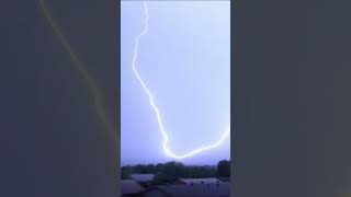 Most INSANE Lightning Strike Caught On Camera [upl. by Rother]