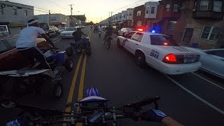 COPS CALL POLICE HELICOPTER FOR DIRT BIKES [upl. by Cammie]