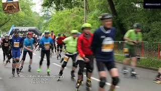 41 Rhein Ruhr Marathon Duisburg 05052024 Inliner Start [upl. by Rayburn]