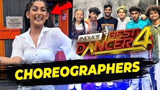 Indias best dancer 4 Choreographers  IBD 4 all choreographers name [upl. by Eseyt]