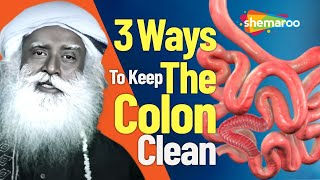 Three Ways To Keep The Colon Clean｜Sadhguru explains the Importance of Colon  Spiritual Life [upl. by Aipotu110]