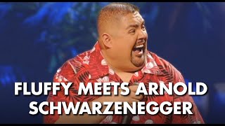 Fluffy Meets Arnold Schwarzenegger  Gabriel Iglesias [upl. by Barhos]