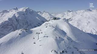 Lech am Arlberg Skigebiet  Vorarlberg von Oben [upl. by Aneeras]