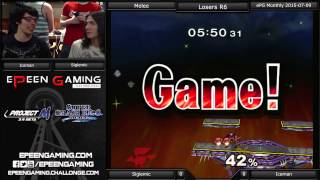 ePG Monthly  Siglemic Fox Vs Iceman Marth Losers R6  Melee [upl. by Sedlik]