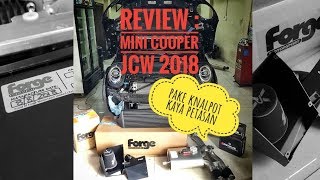 Review Mini Cooper S F56 JCW 2018 Pake Knalpot yang nembak nembak [upl. by Anifur]