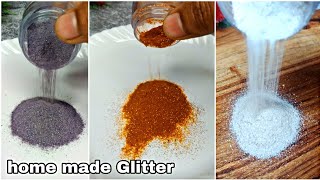 Edible Gold White Silver glitter  How To Make Edible Gold White Silver Glitter For cakes [upl. by Cthrine]