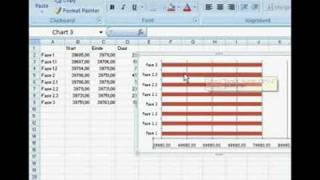 Gantt chart in Excel [upl. by Hsihsa]