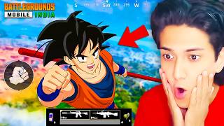 I BECAME GOKU IN PUBG MOBILE 🔥 [upl. by Ivah493]