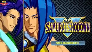 Samurai Shodown V  Water Incarnation Sogetsu Kazama and Suija Theme AST [upl. by Venus212]