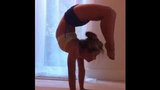 Tic Tocs Handstand Backbends Scorpion Vrschikasana in Ashtanga Yoga Viparita Chakrasana [upl. by Ileane]