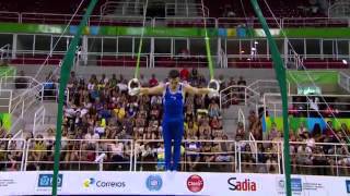 Eleftherios PETROUNIAS GRE Rings  Test Event 2016 EF [upl. by Palladin958]