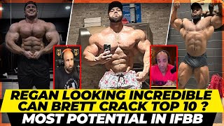 Bodybuilder with the most potential in bodybuilding Regan Grimes looks insane Brett Wilkins debut [upl. by Augusto]