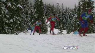 CrossCountry Skiing Team Relay 4x10km Full Event  Vacouver 2010 Olympics [upl. by Suhsoj]