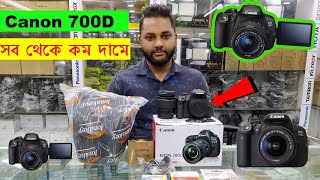 Canon Eos 700D Unboxing amp Review  Buy Canon Eos 700D DSLR Camera Price In Bangladesh Robin Vlogs [upl. by Enilamme193]