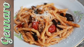 Cassarecci Pasta Recipe  Amalfi Coast [upl. by Vandyke]