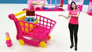 Ayşe Shopkins Mini Marketi kuruyor Kız oyunu [upl. by Layne196]