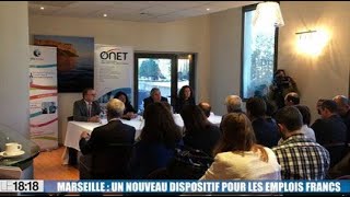 Marseille  un nouveau dispositif pour les emplois francs [upl. by Napas726]