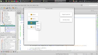 JavaFx JFoenix Tutorial 11  JFXListView and JFXPopup [upl. by Needan]