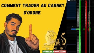 Savoir utiliser et interpreter le carnet dordre  Trading au Carnet et compréhension de lorderflow [upl. by Fisa]