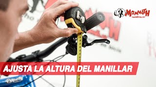 Cómo calcular la altura correcta del manillar de la bicicleta [upl. by Algy]