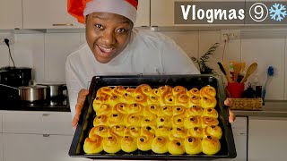 How to make  Lussekatter Saftiga vlogmas 9 [upl. by Ahsieyt]