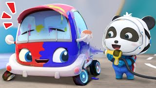 Where Is My Color  Learn Colors  Car Cartoon  Monster Truck  Kids Song  BabyBus [upl. by Nefets]