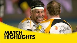 Saracens vs Wasps  Aviva Premiership 201516 [upl. by Gnak316]